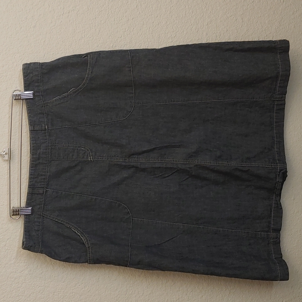 Route 66 Denim mini shirt. Size 16.